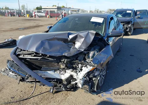 2020 Honda Insight Touring из США, поврежденный, VIN 19XZE4F91LE006584